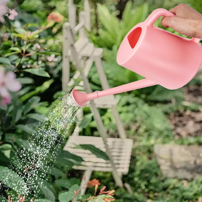 Plant Watering Can - for Indoor and Outdoor Home Garden Plants - with Long Spout - Light Green - 1/2 Gallon