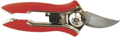 ColorPoint Stainless Steel Compact Garden Pruning Shears, Hand Pruner, Garden Clippers, with Heavy Duty Blade and Easy grip Handle, Berry