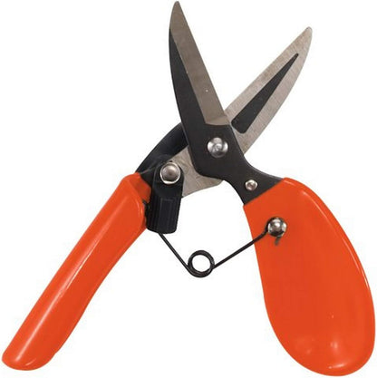 ColorPoint Stainless Steel Compact Garden Pruning Shears, Hand Pruner, Garden Clippers, with Heavy Duty Blade and Easy grip Handle, Berry
