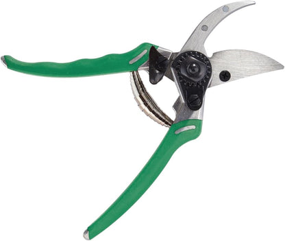 ColorPoint Stainless Steel Compact Garden Pruning Shears, Hand Pruner, Garden Clippers, with Heavy Duty Blade and Easy grip Handle, Berry