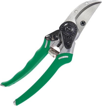 ColorPoint Stainless Steel Compact Garden Pruning Shears, Hand Pruner, Garden Clippers, with Heavy Duty Blade and Easy grip Handle, Berry
