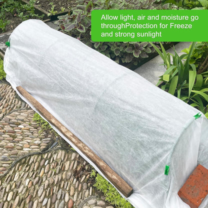 Plant Covers Freeze Protection 6.5x16ft Frost Cloth for Winter Outdoor