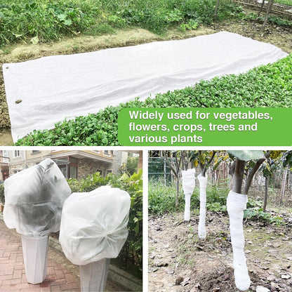 Plant Covers Freeze Protection 6.5x16ft Frost Cloth for Winter Outdoor