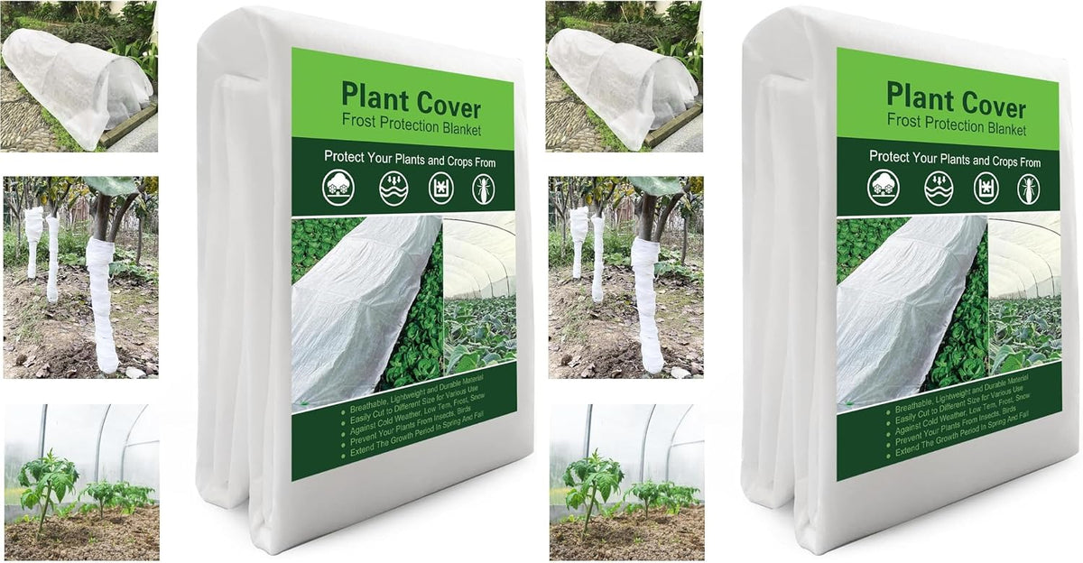 Plant Covers Freeze Protection 6.5x16ft Frost Cloth for Winter Outdoor