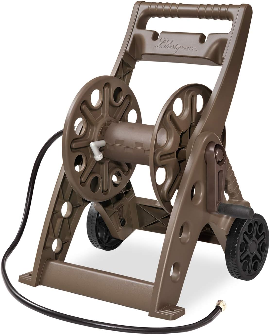 Liberty Basics 510 Wall Mount Hose Reel, Bronze