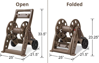 Liberty Basics 510 Wall Mount Hose Reel, Bronze