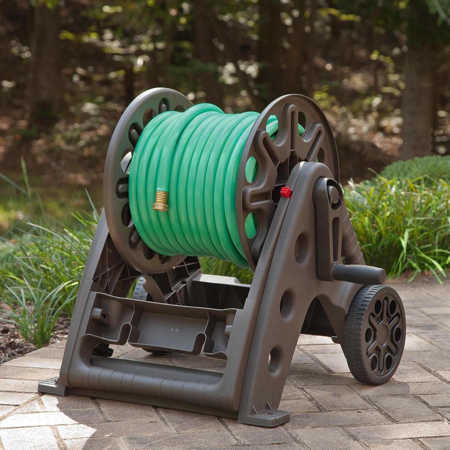 Liberty Basics 510 Wall Mount Hose Reel, Bronze