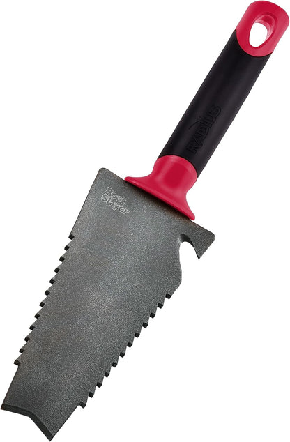 Root Slayer 16011 Heavy Duty Garden Trowel, Red