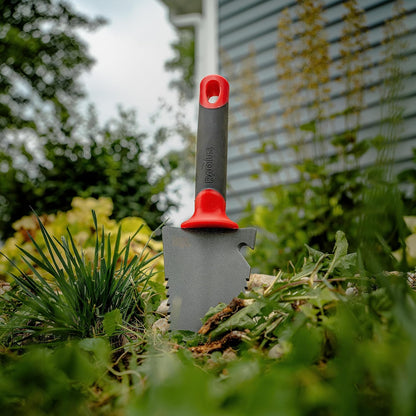 Root Slayer 16011 Heavy Duty Garden Trowel, Red