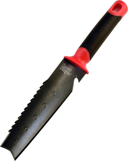 Root Slayer 16011 Heavy Duty Garden Trowel, Red