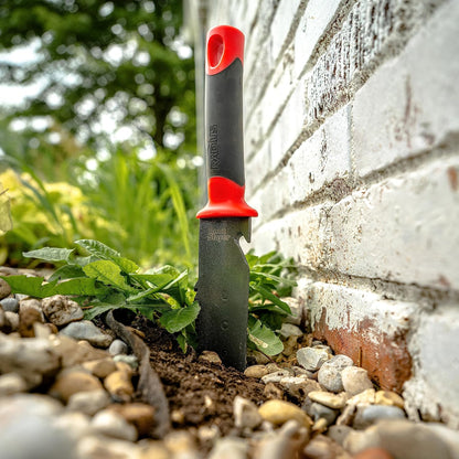 Root Slayer 16011 Heavy Duty Garden Trowel, Red