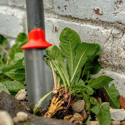 Root Slayer 16011 Heavy Duty Garden Trowel, Red