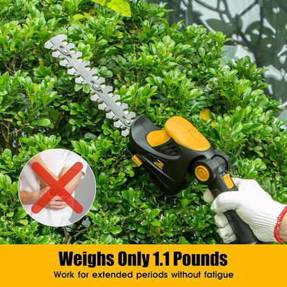 Hedge Trimmer Cordless for DEWALT 20V MAX Battery,(Battery Not Included)
