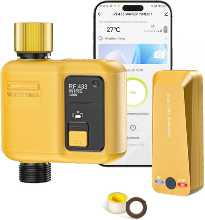 WiFi Water Timer 1 Zone for Garden Hose