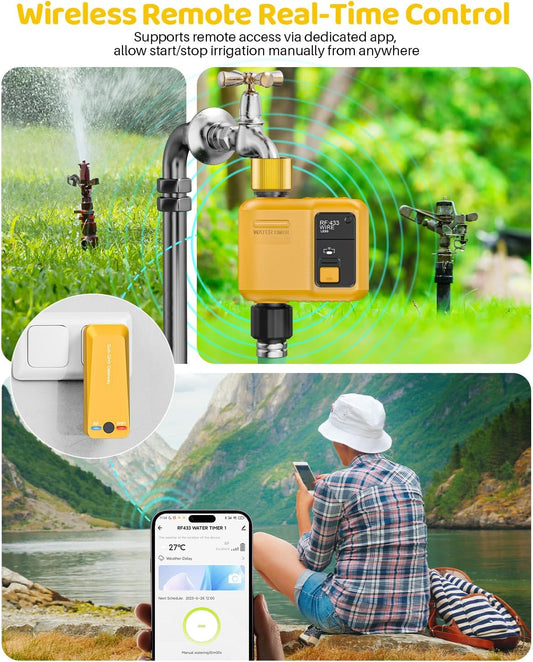 WiFi Water Timer 1 Zone for Garden Hose