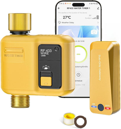 WiFi Water Timer 1 Zone for Garden Hose