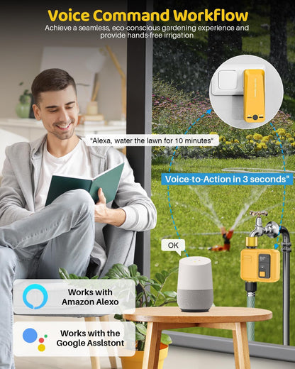 WiFi Water Timer 1 Zone for Garden Hose