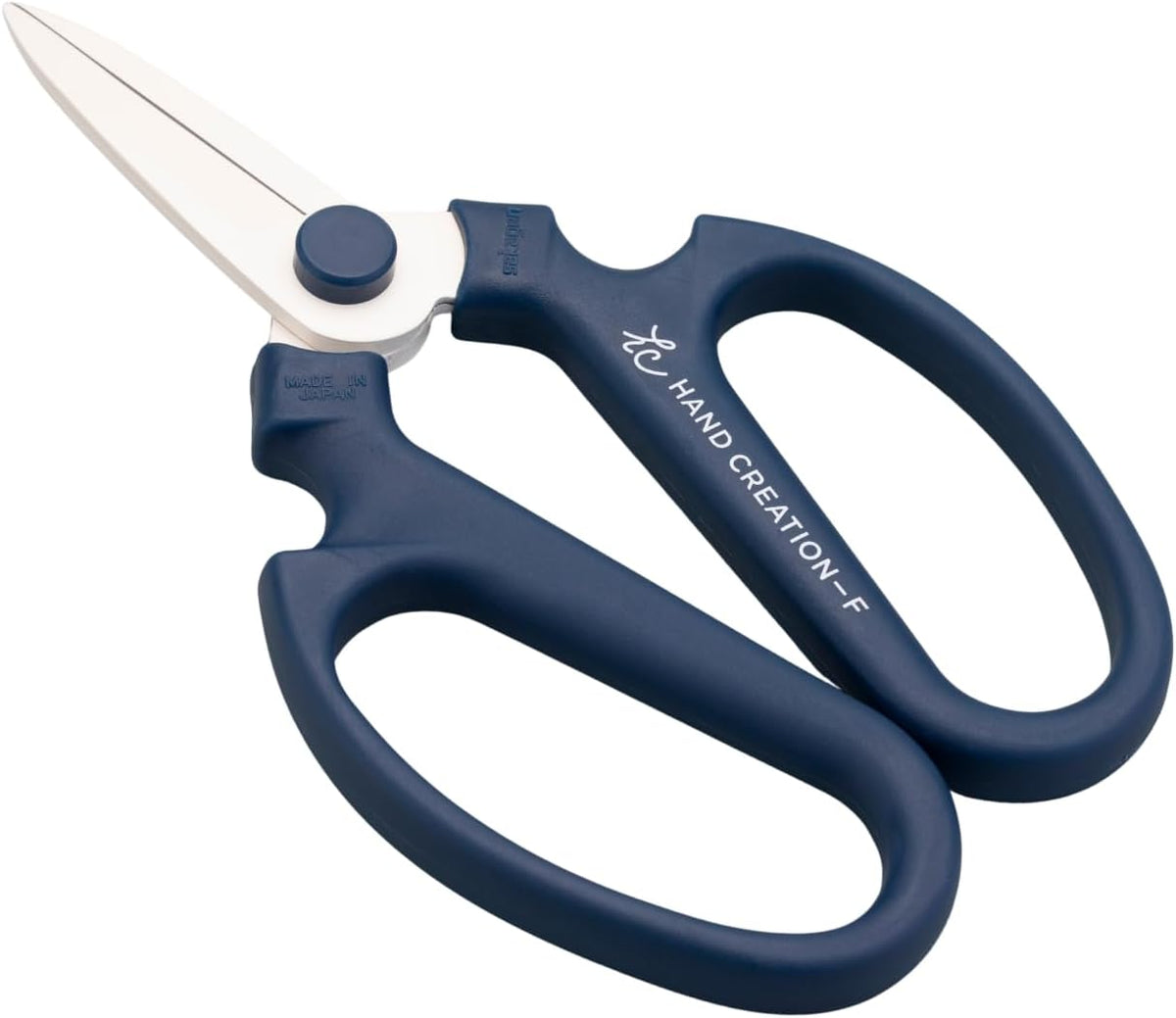 Japanese Floral Scissors – SAKAGEN Hand Creation Flower Shears for Floral Design, Ikebana & Gardening, Made in Japan, Large Size Model F-180 (Moss Green)