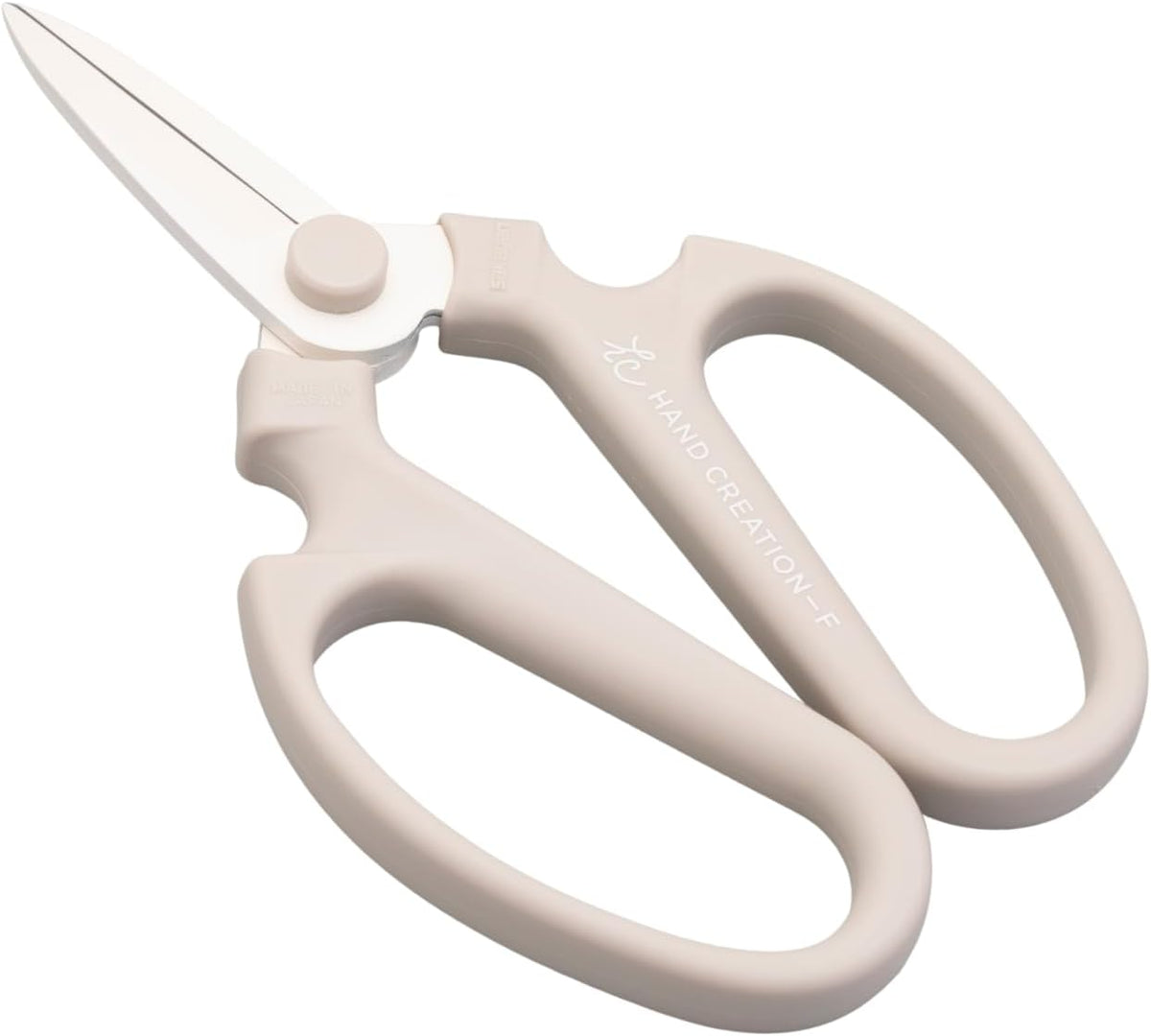 Japanese Floral Scissors – SAKAGEN Hand Creation Flower Shears for Floral Design, Ikebana & Gardening, Made in Japan, Large Size Model F-180 (Moss Green)