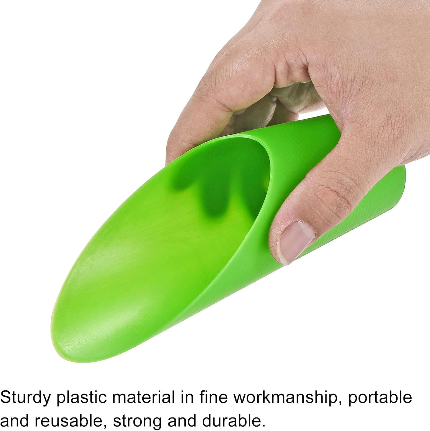 Garden Shovel Hand Tools Transplanting Succulent Cultivation Digging Scoops Kits, Green