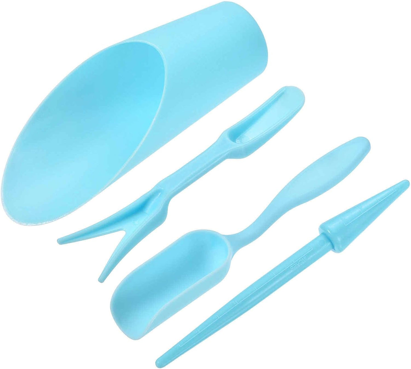 Garden Shovel Hand Tools Transplanting Succulent Cultivation Digging Scoops Kits, Green