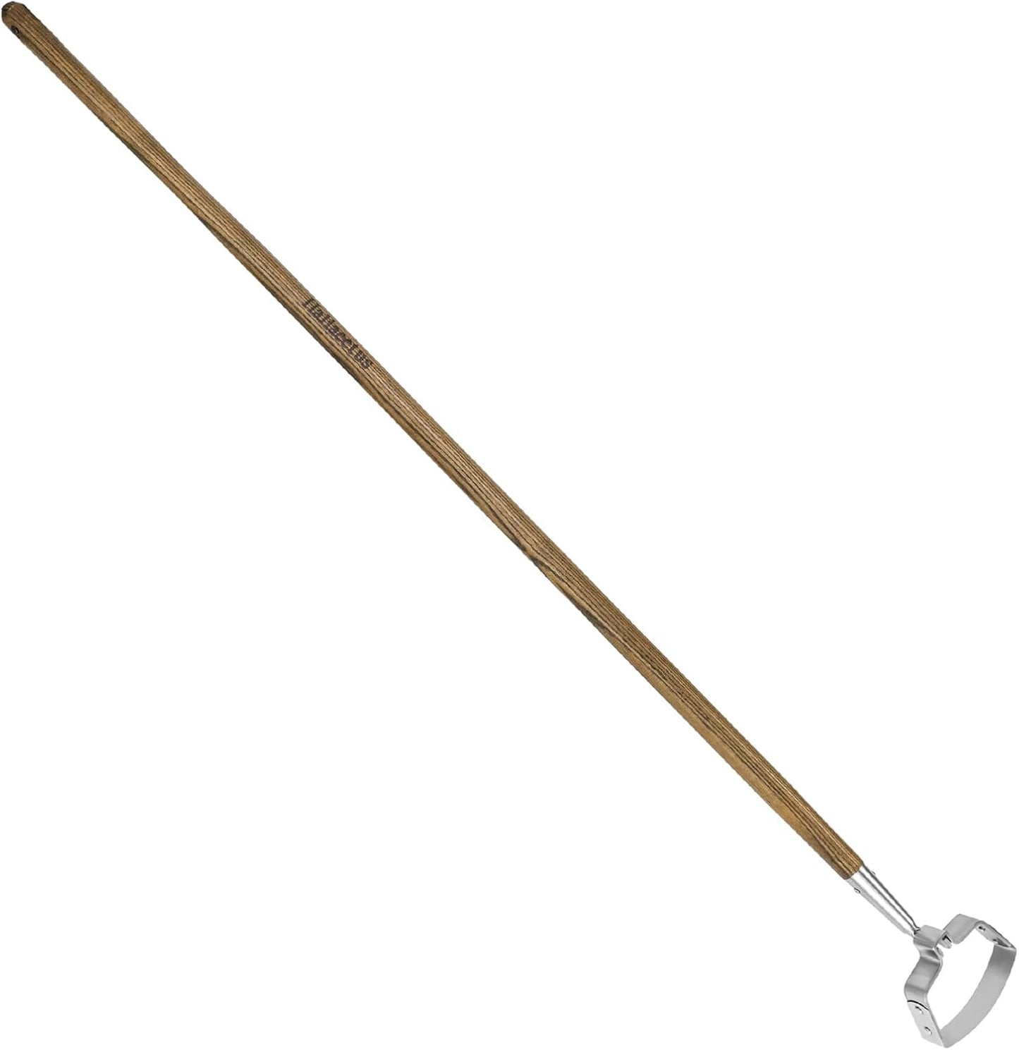 Hula Hoe, 58'' Stirrup Hoe with Comfortable Wood Long Handle