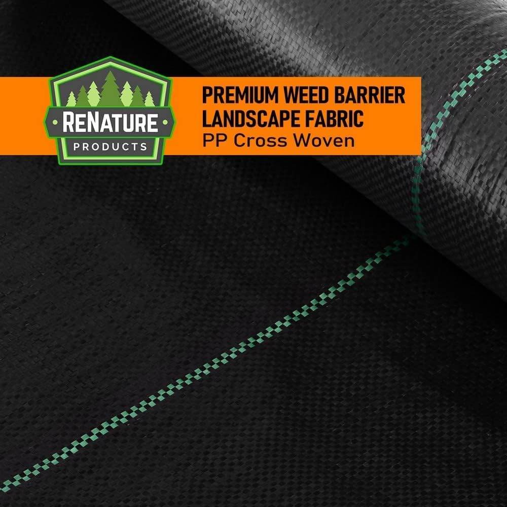 3FT x 50FT Weed Barrier Landscape Fabric Heavy Duty