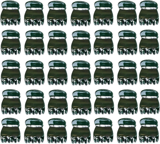 Plant Clips Orchid Clips Plants Orchid Support Clips 50Pcs Flower Vine Clips for Supporting Stems Vines Stalks Climbing Plant Grow Upright (Green, 0.6x0.86in) (Green, 0.6x0.86in)