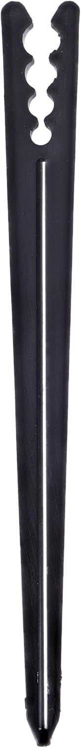381025B 1/8-Inch - 1/4-Inch Heavy-Duty Tubing Support Stake for Drip Irrigation Supply Tubing and Drip Systems, 6-Inch Long, Plastic, 25-Pack, Black