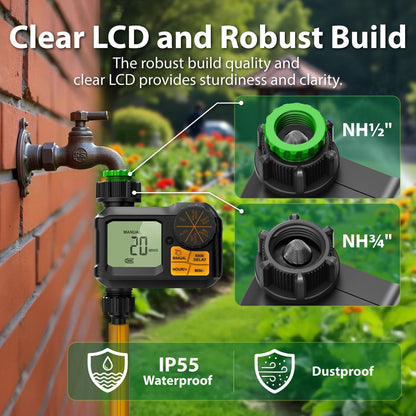 Sprinkler Timer: Hose Water Timer Programmable for Outdoor Garden, Watering