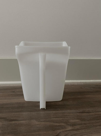 Food Service Utility Scoop, 64-Ounce, White, for Ice/Bar and Ingredient Use in Restaurant/Kitchen