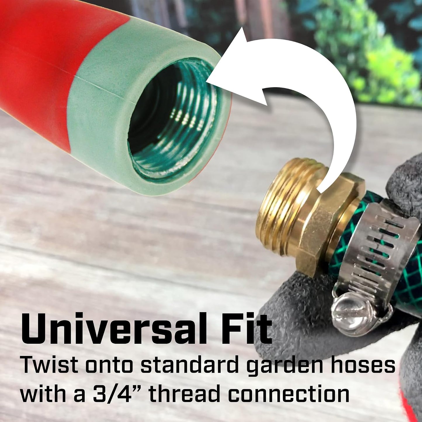 4693 High-Temp Hot Water Pistol Grip Spray Nozzle