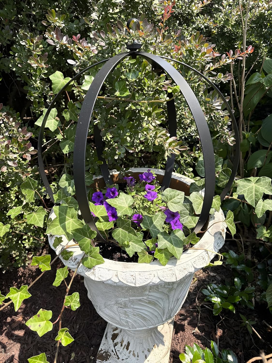 18x22in Metal Obelisk Trellis for Outdoor Garden,Ideal for Vines