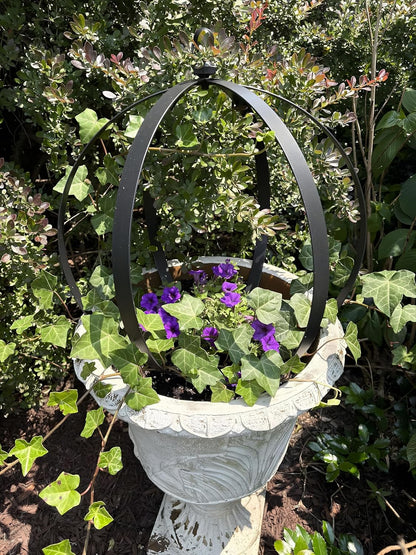 18x22in Metal Obelisk Trellis for Outdoor Garden,Ideal for Vines