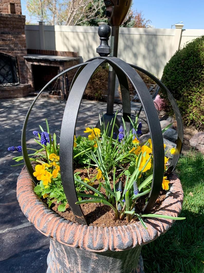 18x22in Metal Obelisk Trellis for Outdoor Garden,Ideal for Vines