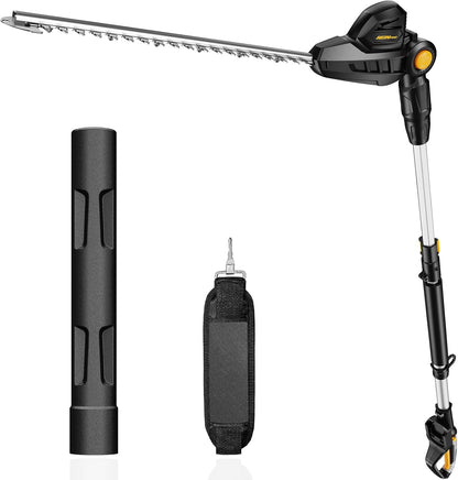 Pole Hedge Trimmer Cordless Compatible with Dewalt 20V MAX Battery