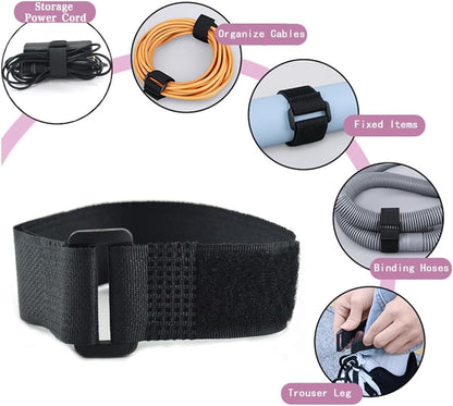 10 Pack(20x1 Inch) Reusable Fastening Cable Straps,Cinch Straps