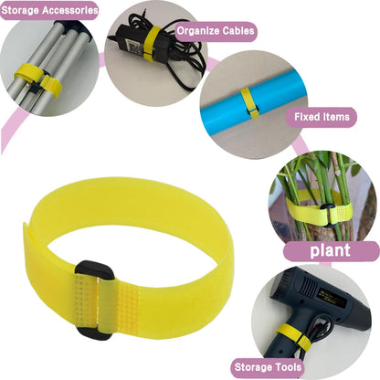 10 Pack(20x1 Inch) Reusable Fastening Cable Straps,Cinch Straps