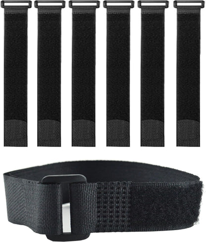 10 Pack(20x1 Inch) Reusable Fastening Cable Straps,Cinch Straps