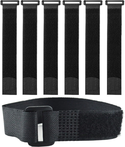 10 Pack(20x1 Inch) Reusable Fastening Cable Straps,Cinch Straps