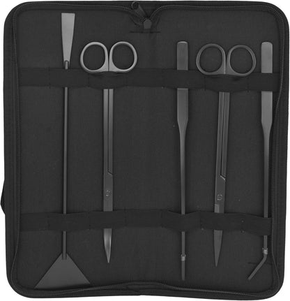 Stainless Steel 12" Curved Aquarium Scissors for Fish Tanks