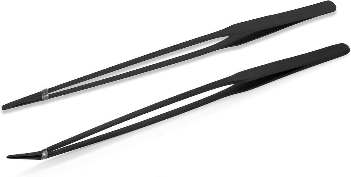 Stainless Steel 12" Curved Aquarium Scissors for Fish Tanks