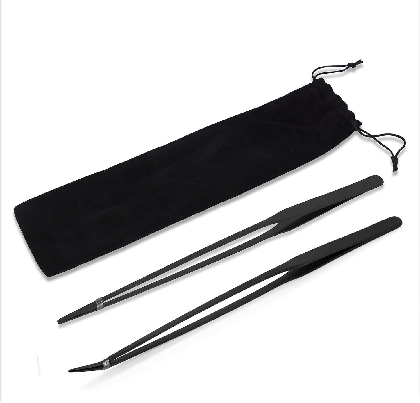 Stainless Steel 12" Curved Aquarium Scissors for Fish Tanks