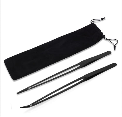 Stainless Steel 12" Curved Aquarium Scissors for Fish Tanks
