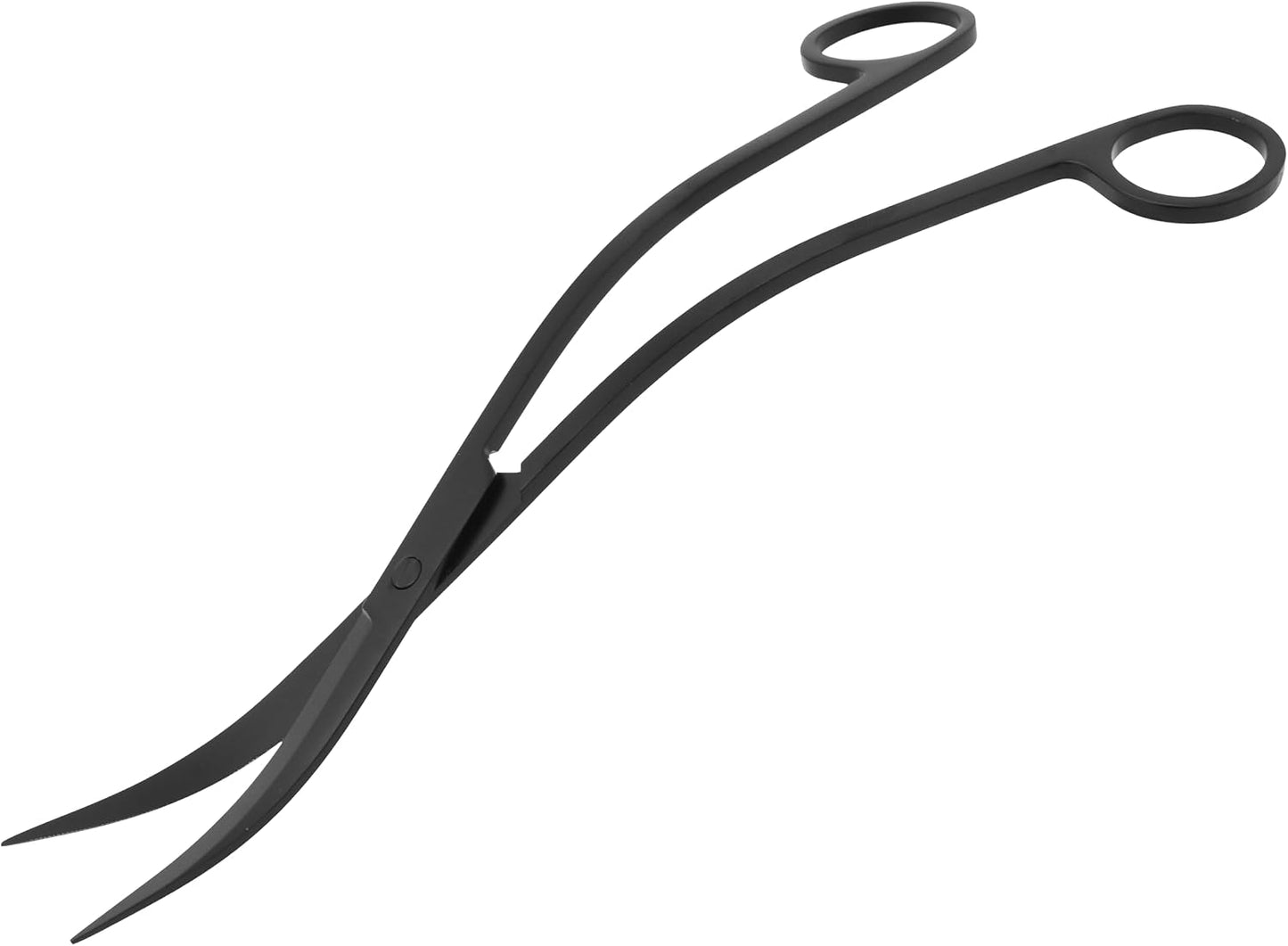 Stainless Steel 12" Curved Aquarium Scissors for Fish Tanks