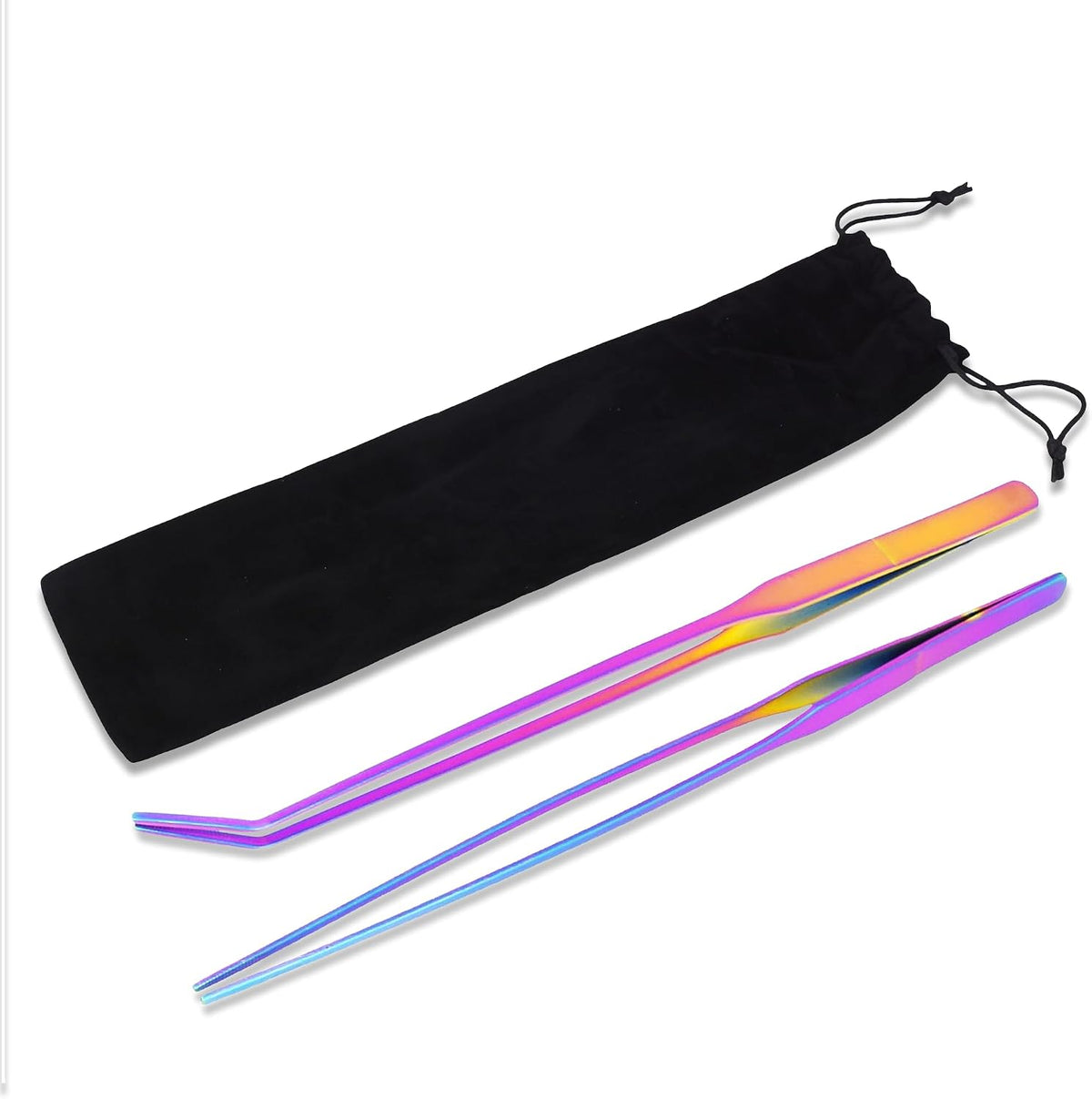 Stainless Steel 12" Curved Aquarium Scissors for Fish Tanks