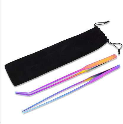 Stainless Steel 12" Curved Aquarium Scissors for Fish Tanks