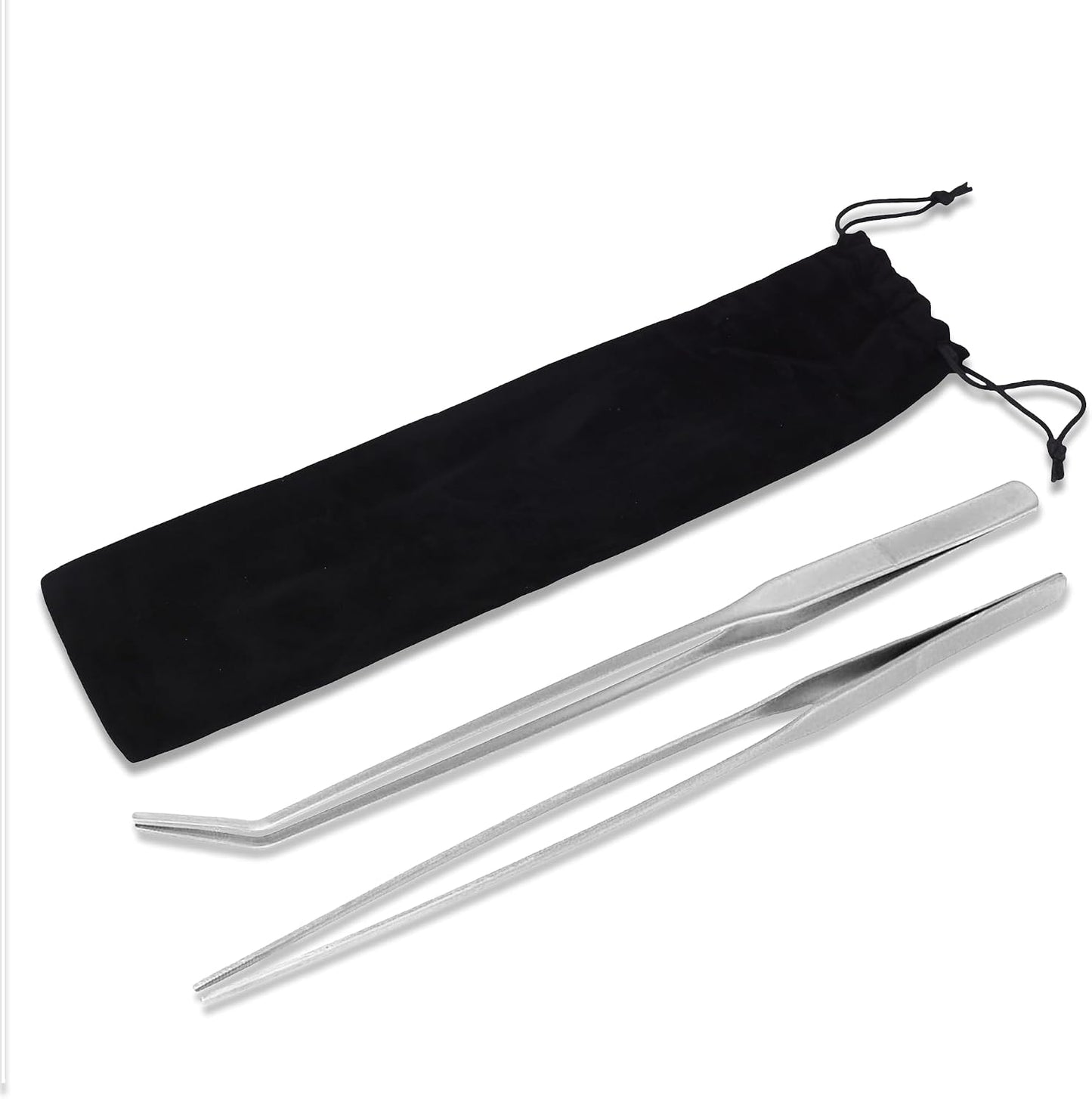 Stainless Steel 12" Curved Aquarium Scissors for Fish Tanks
