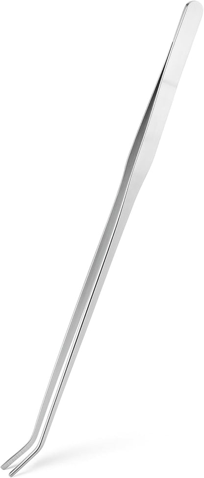 Stainless Steel 12" Curved Aquarium Scissors for Fish Tanks