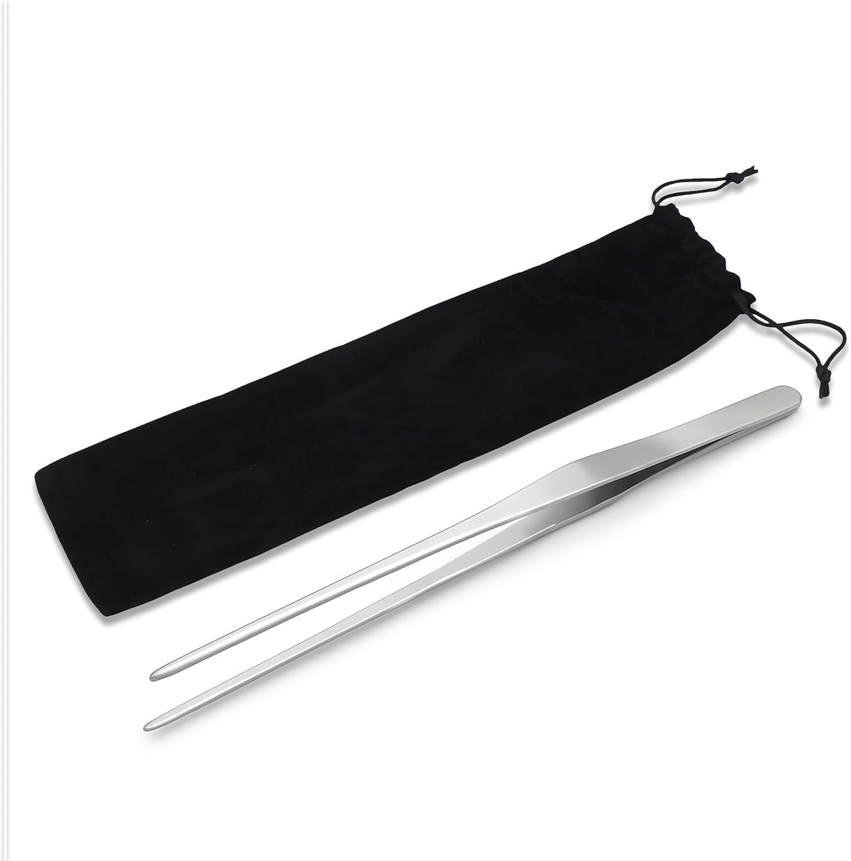 Stainless Steel 12" Curved Aquarium Scissors for Fish Tanks